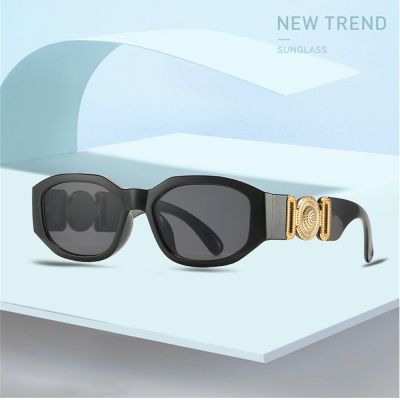 Mens Fashion Wide Frame Design Polarized Sunglasses Hip Hop Punk Vintage Square Sun Glasses For Women And Men UV400 Glasses Cycling Sunglasses