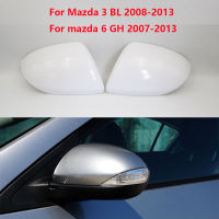 สำหรับ Mazda 2 3 BL 2008-2013 6 GH 2007-2013รถประตูด้านหลังดูกระจกย้อนกลับฝาครอบ Light Version