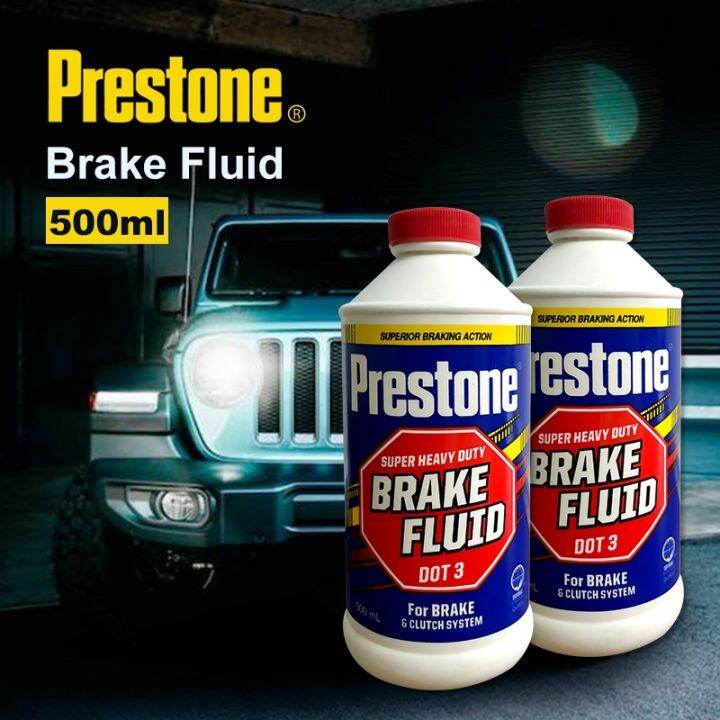 Prestone Brake fluid Super Heavy Duty Brake Fluid DOT 3 For BRAKE