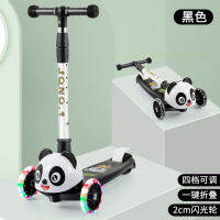 New Promotion Free Shipping Childrens Cartoon Music Light One-Foot Two-in-One Scooter