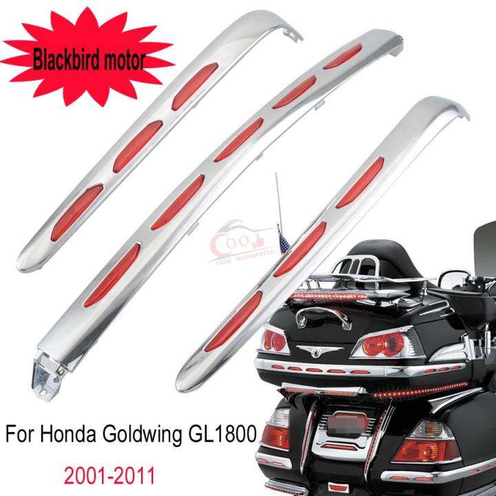 gl1800โครเมี่ยมของมอเตอร์ไซค์กรอบภายนอกของฮอนด้า-goldwing-gl1800-2001-2-03-04-05-06-07-09-2010