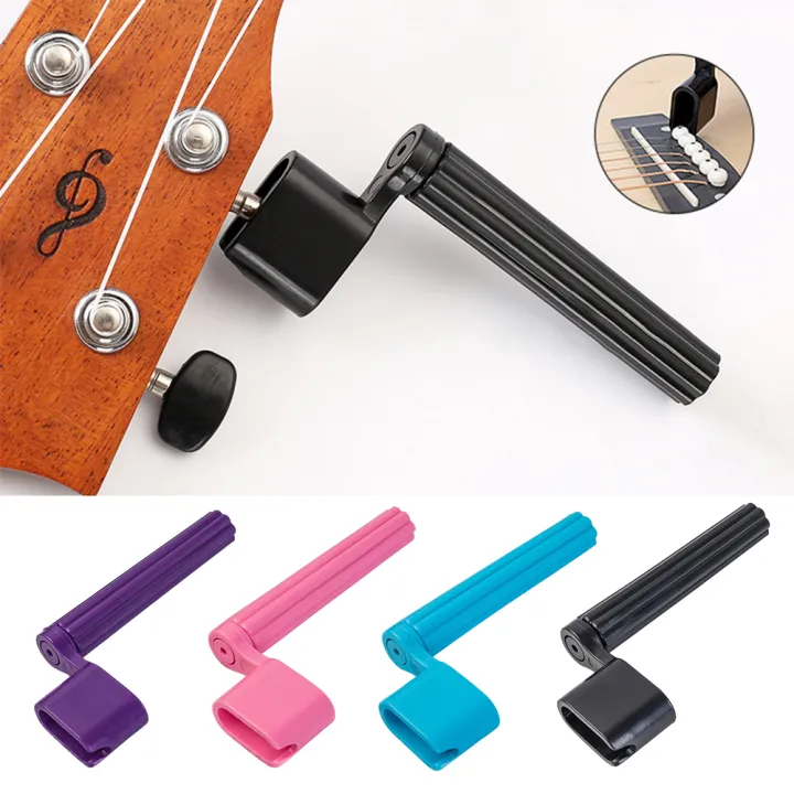 Acoustic Electric Guitar Bass String Peg Winder Bridge Pin Puller