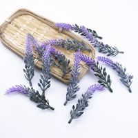 [ดอกไม้ประดิษฐ์688] Caja De Regalo De Plástico De Lavanda Para Guirnalda De Plantas Artificiales Para El Hogar Decorión Barata 10 Uds.