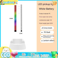 ไมโครโฟนโคมไฟในตัวจังหวะ Led 5V,แถบแสงแถบ Usb 120องศาดนตรีไฟ Led ควบคุมเสียงบรรยากาศ