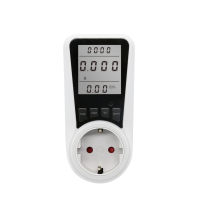 ดิจิตอล Wattmeter 220โวลต์มิเตอร์ไฟฟ้า AC การบริโภคไฟฟ้าพลังงานเมตรสหภาพยุโรปเสียบพลังงานกิโลวัตต์วัตต์ไฟฟ้าเมตร