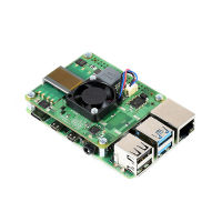 Original Raspberry Pi PoE HAT สำหรับ Raspberry Pi 3B 4B 802.3af At Compliant Power-Sourcing อุปกรณ์ต้องใช้พลังงานผ่าน Ethernet