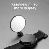 Large View Bicycle Rearview Mirror Safer Pom Engineering Plastic Bicycle Wrist Mirror High-definition Wristband Rearview Mirror