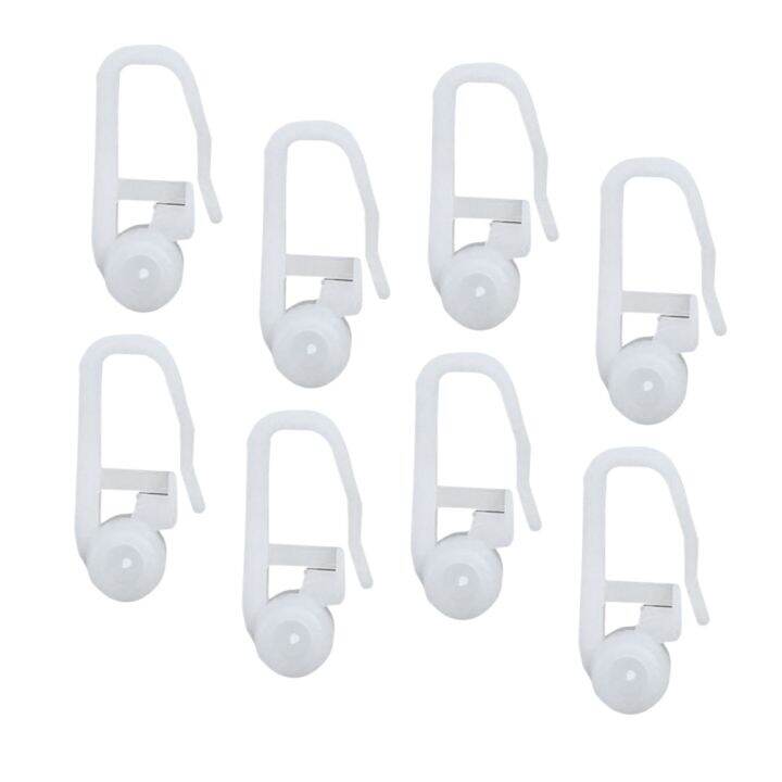 Curtain Hooks Track Glider Rail Roller Carrier Rollers Sliding Shower