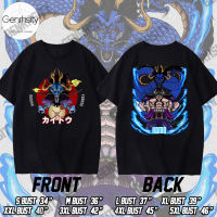 เสื้อยืดผู้ชาย One Piece เสื้ออาร์มนักชิว Kaidou Four Emperors สําหรับผู้ชาย ผ้าฝ้าย พิมพ์ลายอนิเมะ