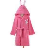 Children Toweling Terry Cotton Cartoon Bathrobe Boys Kids Winter Bath Robe Little Girls Dressing Gown L174