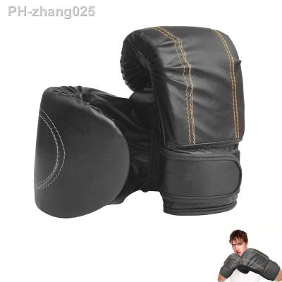 Training Gloves Matte Finish PU Mens Boxing Gloves With Multilayer High-density Liner Sparring Gloves Workout Gloves Better Grip