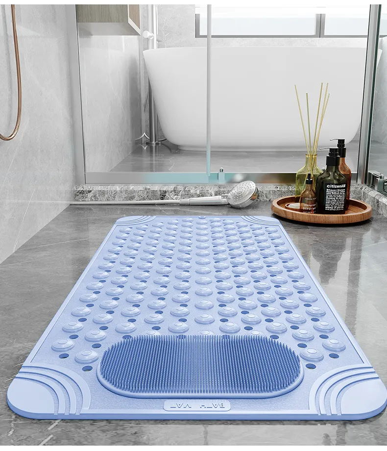 Non Slip Bathtub Mats Suction Cups Washable Bathroom Inside Shower Mat Anti  Mold