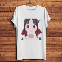 Kaguyasama Love Is War Funny Anime T Shirt Men White Tshirt Japan Manga Shinomiya Kaguya