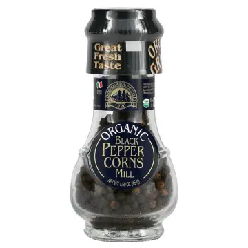 Saxa Black Peppercorn Pepper Grinder 45g is halal suitable