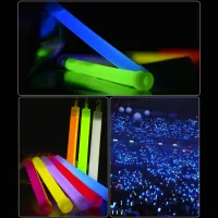 10Pcs Outdoor Emergency Glow Sticks กันน้ำ6นิ้ว Concert Party Light Stick ปลอดสารพิษเดินป่าแคมป์ปิ้ง Equipment