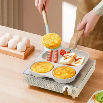 Egg Frying Pan, Divided Grill Frying Pan Egg Cooker Pan Kitchen