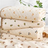 3D Minky Dot ผ้าห่มเด็กทารกแรกเกิดผ้าฝ้ายผ้าห่มเด็กวัยหัดเดิน Rainbow Leopard พิมพ์ Super Soft Muslin โยน Swaddle Wraps