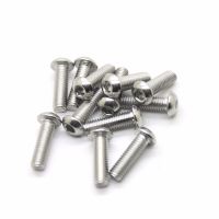 10pcs 304 stainless steel plate hex head cap screws mushroom head hexagonal bolts M6*14mm CPC242 Nails Screws  Fasteners