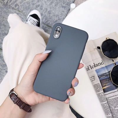 Luxury Sandstone Matte Silicone Case For SamSung Galaxy S6 S7 Edge S8 S9 S10 Plus S10E Note 10 8 9 A50 Soft Non slip Cover Funda