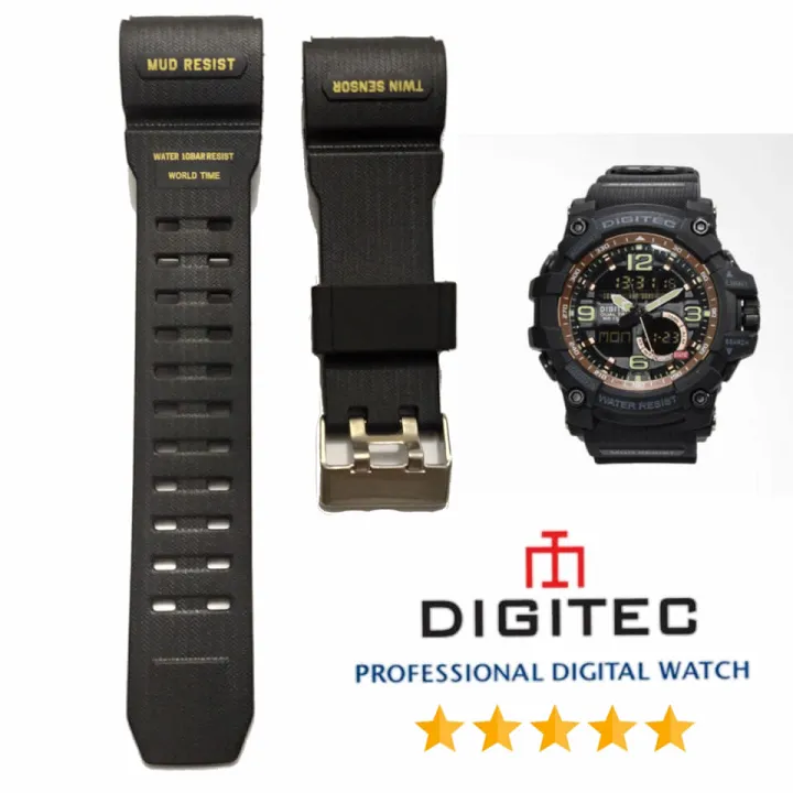 Digitec 2102 Strap Tali jam Digitec 2102 Digitec DG2102T Black