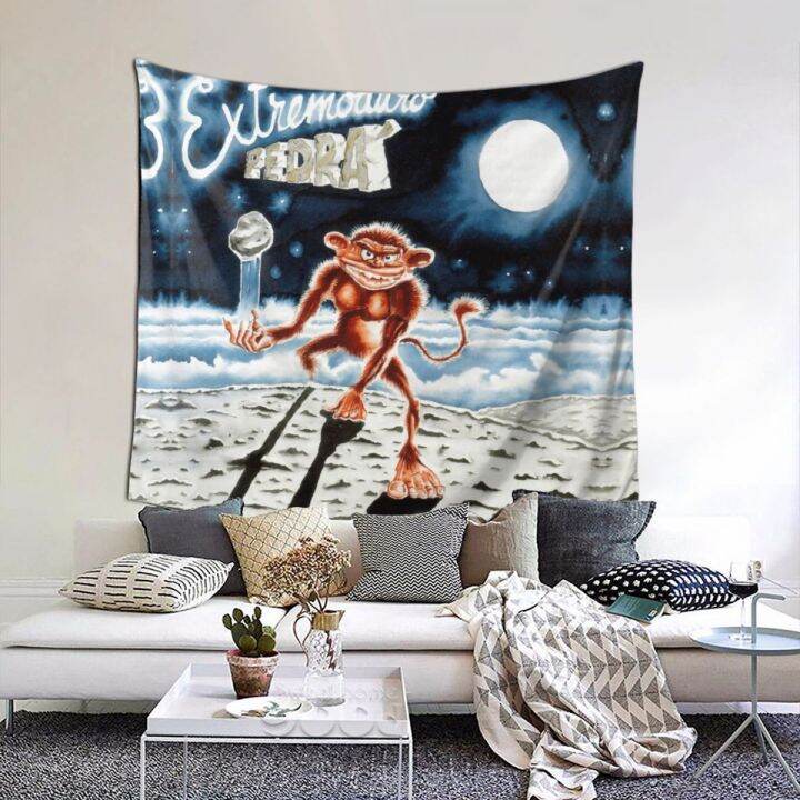 extremoduro-pedra-delantera-por-ramone-tapestries-สิ่งทอวินเทจพิมพ์จิตรกรรมฝาผนัง-r251-geeky