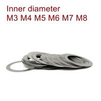 M3 M4 M5 M6 M7 M8 Stainless steel Flat Washer High precision Ultrathin Adjusting gasket Thickness 0.1 0.2 0.3 0.5 1mm