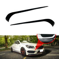 Car Front Bumper Splitter Spoiler Trim for W117 C117 CLA Class CLA45 CLA200 CLA220 CLA250 CLA260 2013-2015