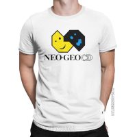 Men T-Shirt Neo Geo Cd Logo Fashion Cotton Tees Classic Short Sleeve T Shirts Crewneck Clothing Summer 【Size S-4XL-5XL-6XL】