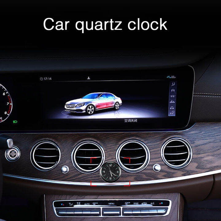 luminous-auto-gauge-นาฬิกา-mini-car-air-vent-นาฬิกาควอตซ์กันน้ำพร้อมคลิป-air-outlet-นาฬิกานาฬิกาสำหรับจัดแต่งทรงผมรถ-accessories