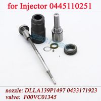 DLLA139P1497 F00VC01345วาล์วหัวฉีด0433171923ดีเซลสเปรย์สำหรับ Bosch 0445110251 0 445 110ชุดสร้าง251