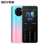 SOYES S10W โทรศัพท์มินิการ์ด2G โทรศัพท์นักเรียนป้องกันการติดยาเสพติดสองการ์ดสแตนด์บายสองซิมแป้นพิมพ์สัมผัส Capacitive