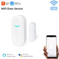 Tuya Smart Life WiFi Door Windows Sensor Open Close Detector Monitor Phone APP Remote Control APP Notification Security Alarm Household Security Syste