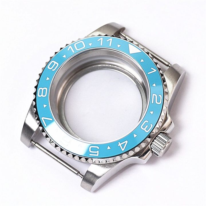38mm-sub-gmt-sea-turquoise-ice-blue-ceramic-bezel-insert-steel-case-for-40mm-diving-nh35-nh36-caliber-skx007-watch-parts-mods