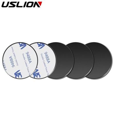 ✷ USLION Ultra-thin 5pcs Magnetic Metal Plate Car Phone Holder Disk iron Sheet Sticker Strong Magnet For Phone Holder Stand Mount