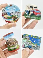 Italian British Fridge Magnets. Matera Puglia Polignano Portmadog. Travel Memorial Kitchen Decor Gift