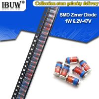 ☬✾✜ 20PCS 1W Zener Diode SMD diode ZMM5V1 ZMM3V0 3V3 3V9 4V7 5V1 7V5 8V2 10V 12V 15V 16V 18V 20V 24V LL41 3.3V 3V3 33V 43V 47V 15V