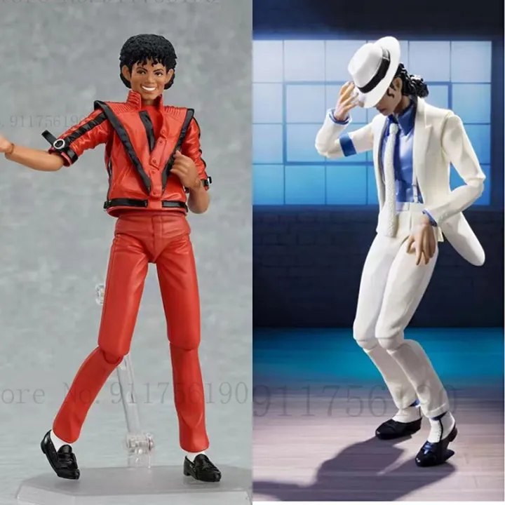 2021SHF Michael Jackson Figure Figma 096 Michael Jackson Action Figure Smooth Criminal Moonwalk
