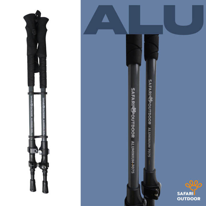 Safari Outdoor Aluminium Trekking Pole Th