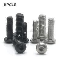 【CW】 5 50pcs ISO7380 M2.5 M4 M5 304 70 or 10.9 grade Hexagon Socket Screw