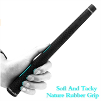 1Pair Rubber Grip Golf Putter Iron Wooden Handle Golf Club Grip