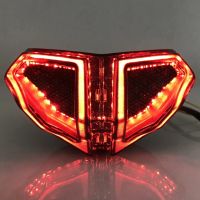 Motorcycle LED Taillight for DUCATI 848 2008-14 1098 1198 2007-13 Brake Turn Signals Integrated Rear Tail Light Blinker