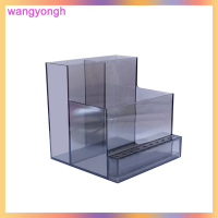 wangyongh Plastic10หลุมเล็บเจาะ Bits Holder Stand Storage manicure BOX Organizer