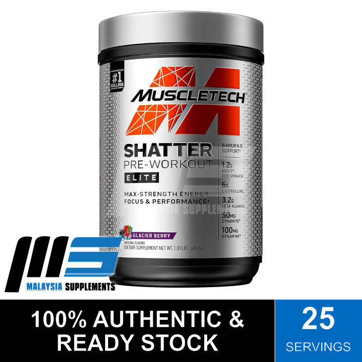 MuscleTech Shatter Elite Preworkout (1.04lbs / 25 Servings