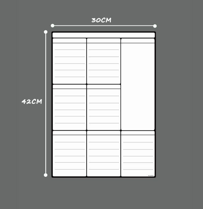 magnetic-whiteboard-sheet-for-kitchen-fridge-multipurpose-fridge-weekly-white-board-calendar-for-menu-planning-with-8-pen