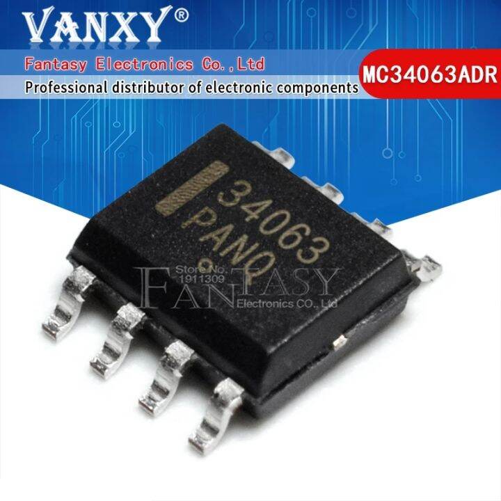 10x MC34063A + Presa | Regolatore Di Tensione Buck Boost | Texas Instruments - Foto 2