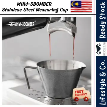 Mhw-3bomber Stainless Steel Measuring Cup Coffee Measure Jug