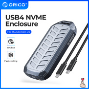 ORICO USB4 NVMe Case 40Gbps M2 SSD Case Compatible with Thunderbolt 3 USB