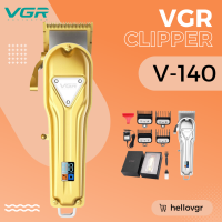 ปัตตาเลี่ยนไร้สาย VGR รุ่น V-140 ปัตตาเลี่ยนตัดผม ขนาดใหญ่ วัสดุอย่างดี (สินค้าพร้อมส่ง ของแท้ 100%)