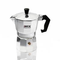 Chong Chong ShopI-MIX Moka Pot หม้อต้มกาแฟสด ขนาด 3 ถ้วย  150 mlกระบอกน้ำ กระติกน้ำ พิเศษ