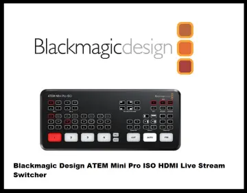 Blackmagic Design ATEM Mini Pro ISO HDMI Live SWATEMMINIBPRISO